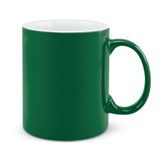 Dark Green Vienna Coffee Mugs
